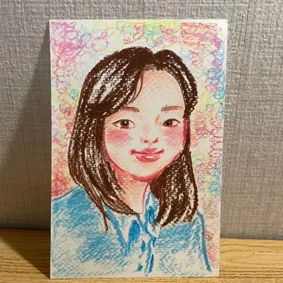 *크레용 드로잉 그림 그려드려요 선물용 기념일용