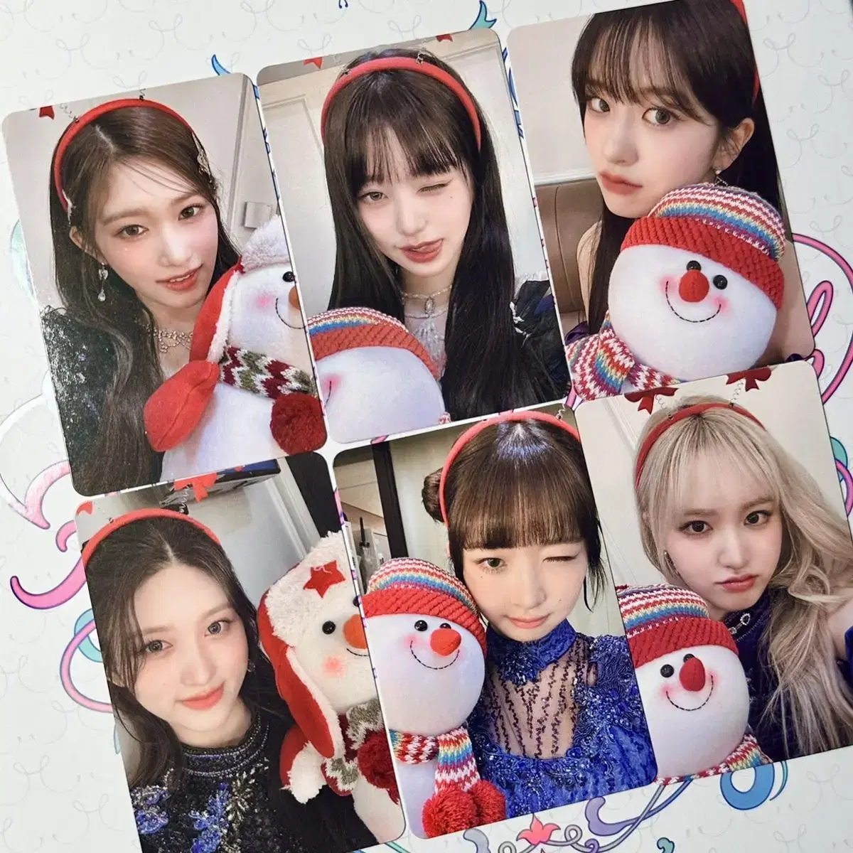 ive main soundwave soundwave 8th Christmas unreleased photocard set makpan photocard