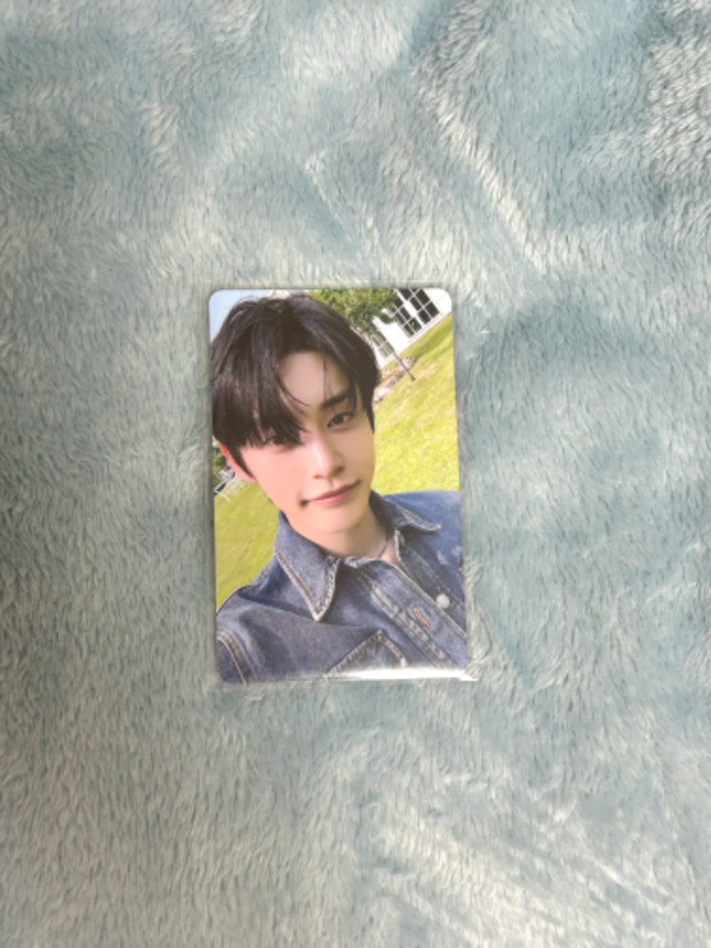 zerobaseone kim jiwoong clean photocard wts