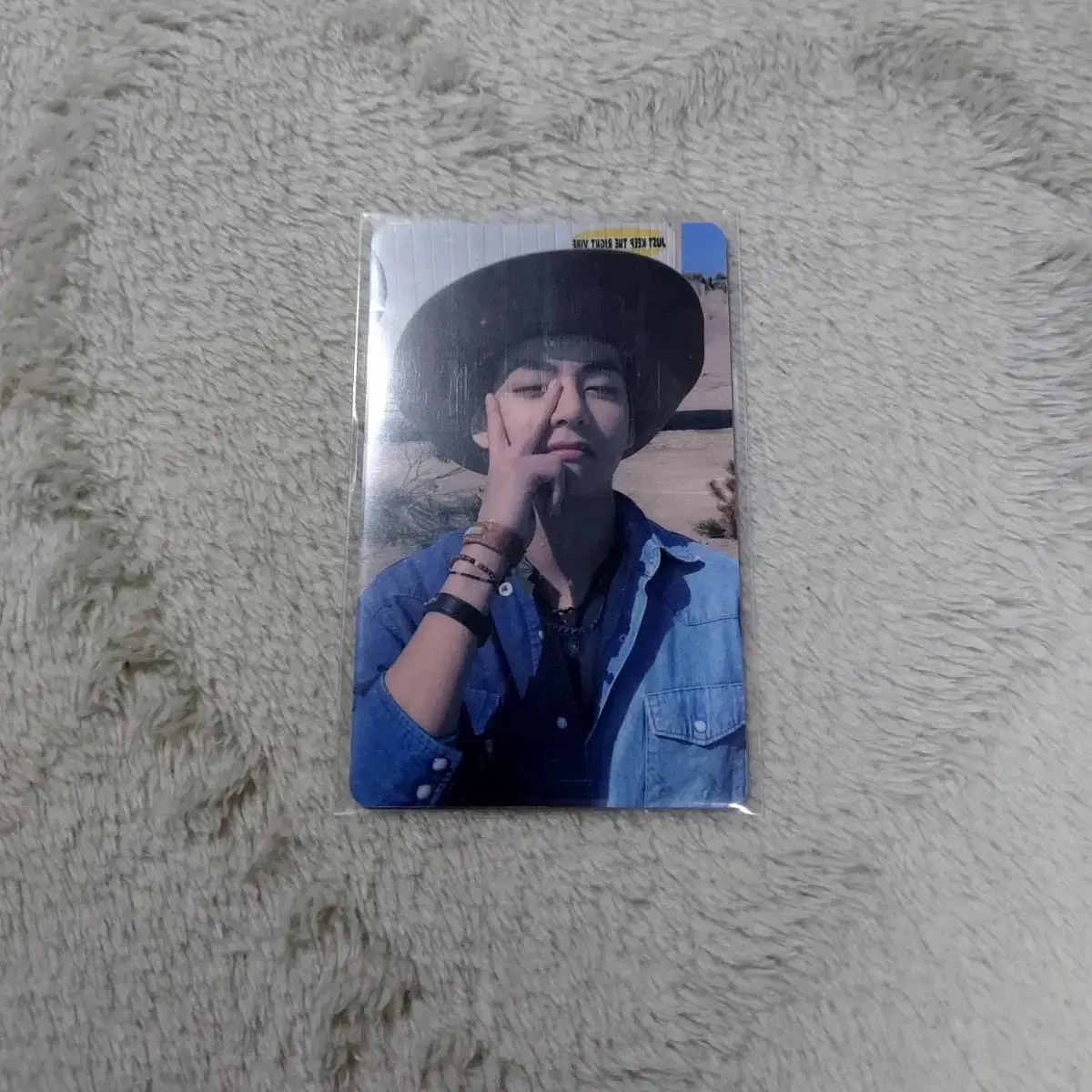 Bangtan Butter ld Taehyung photocard (Dumbfuck)