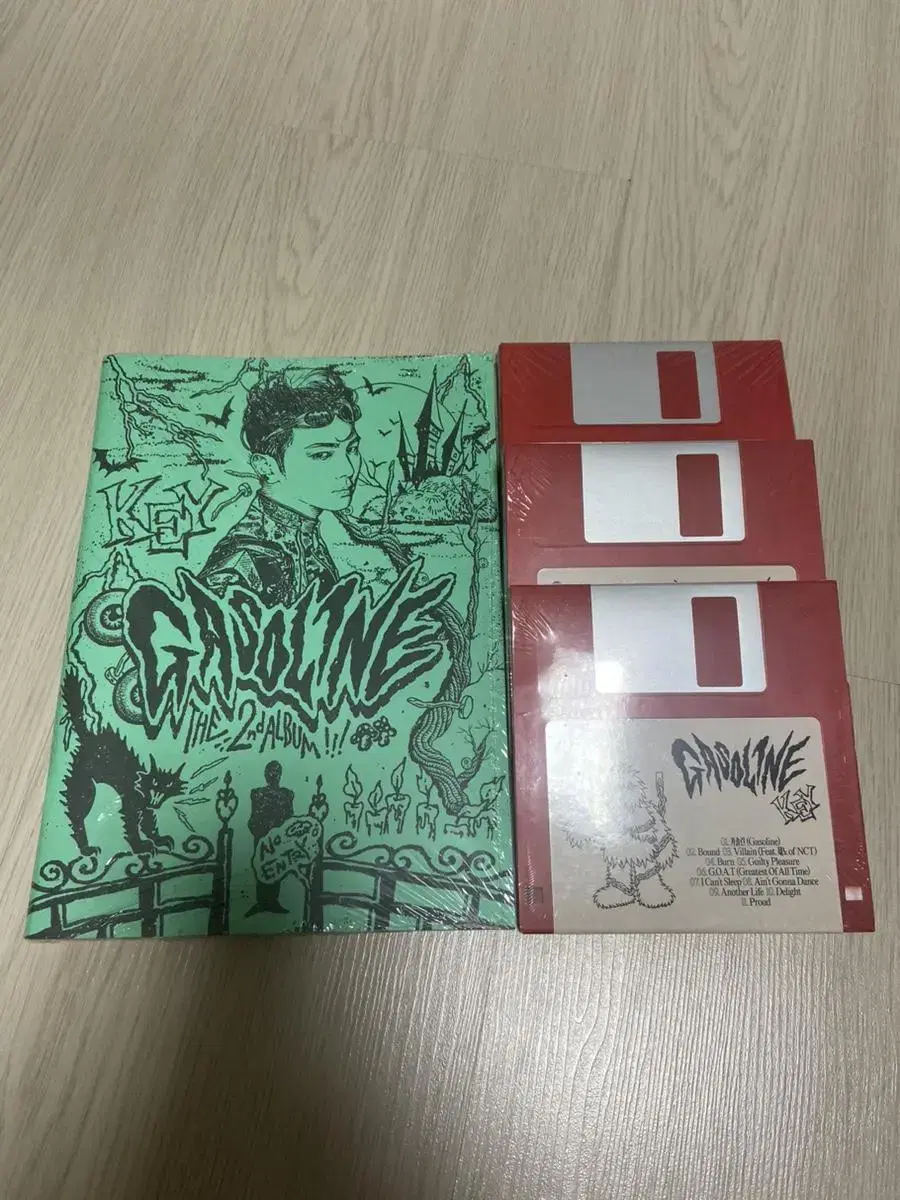 Shinee key Solo Gasoline sealed Album