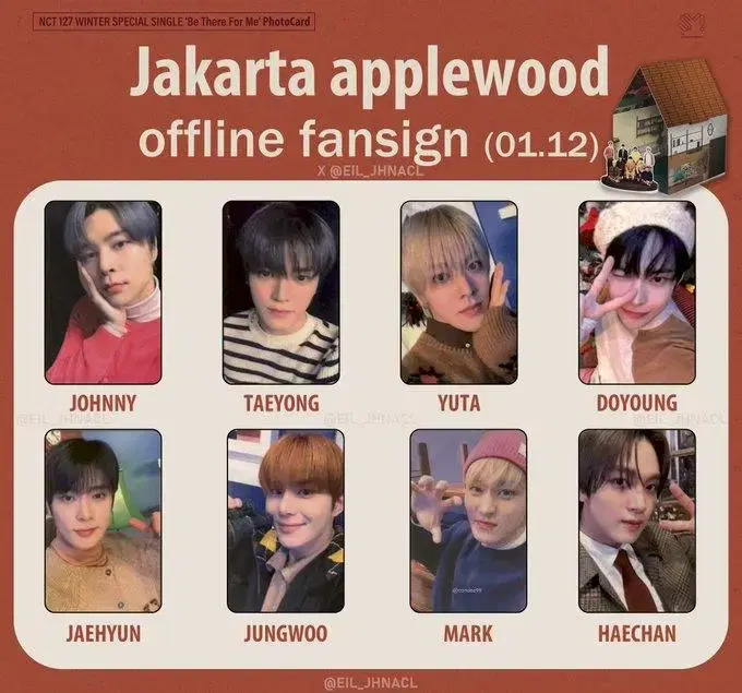 NCT 127 apple wood Jakarta Pansapoca buncheol WTS