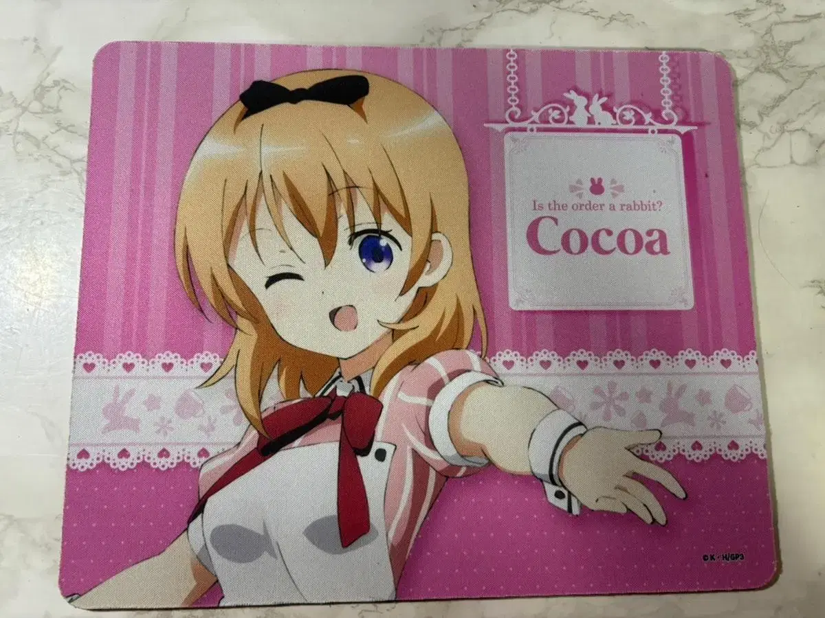 Is the order a rabbit? Cocoa Mousepad AnyPlus