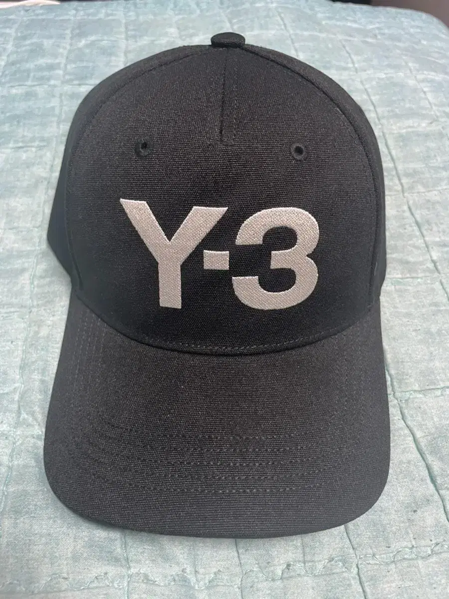 (미사용) Y-3 로고 캡 블랙