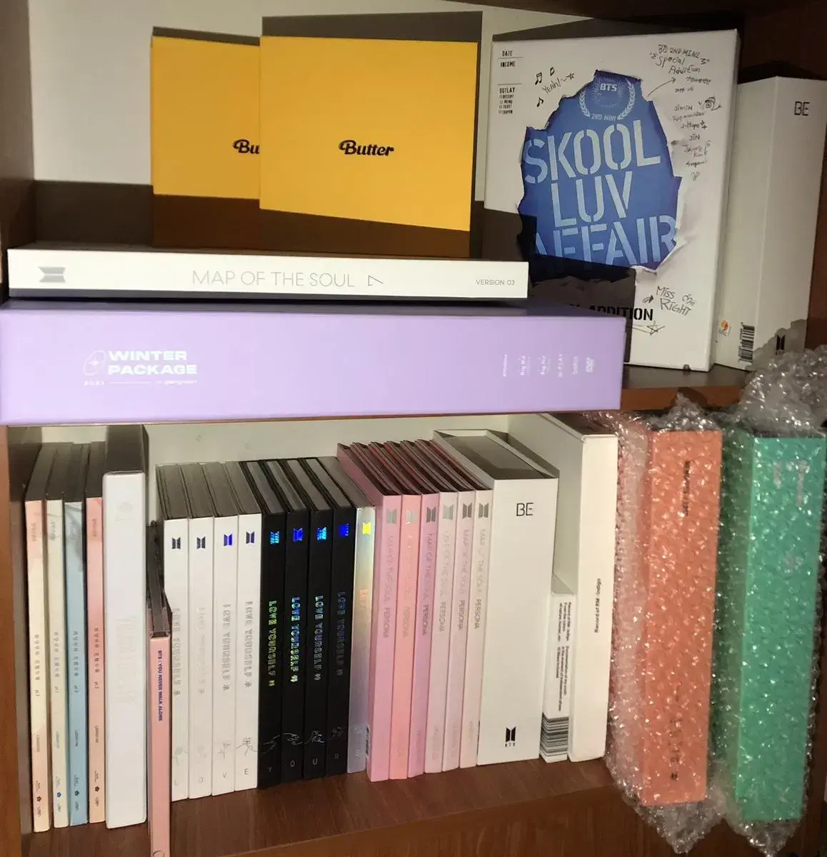 Bangtan BTS album Memories HwayangYeonhwa YNWA Lupusell Persona BE etc.