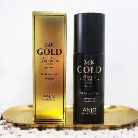 앙쥬 24K 골드 주름 미백 남성 올인원 에센스 200ml