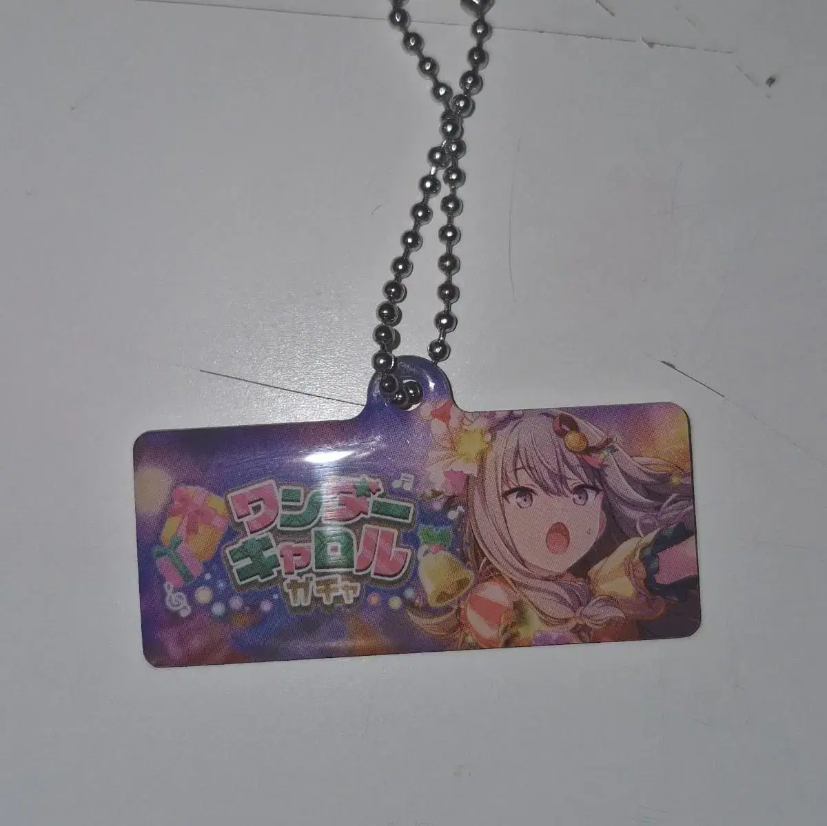 Project SEKAI Kusanagi Nene Metal vanner Keyring