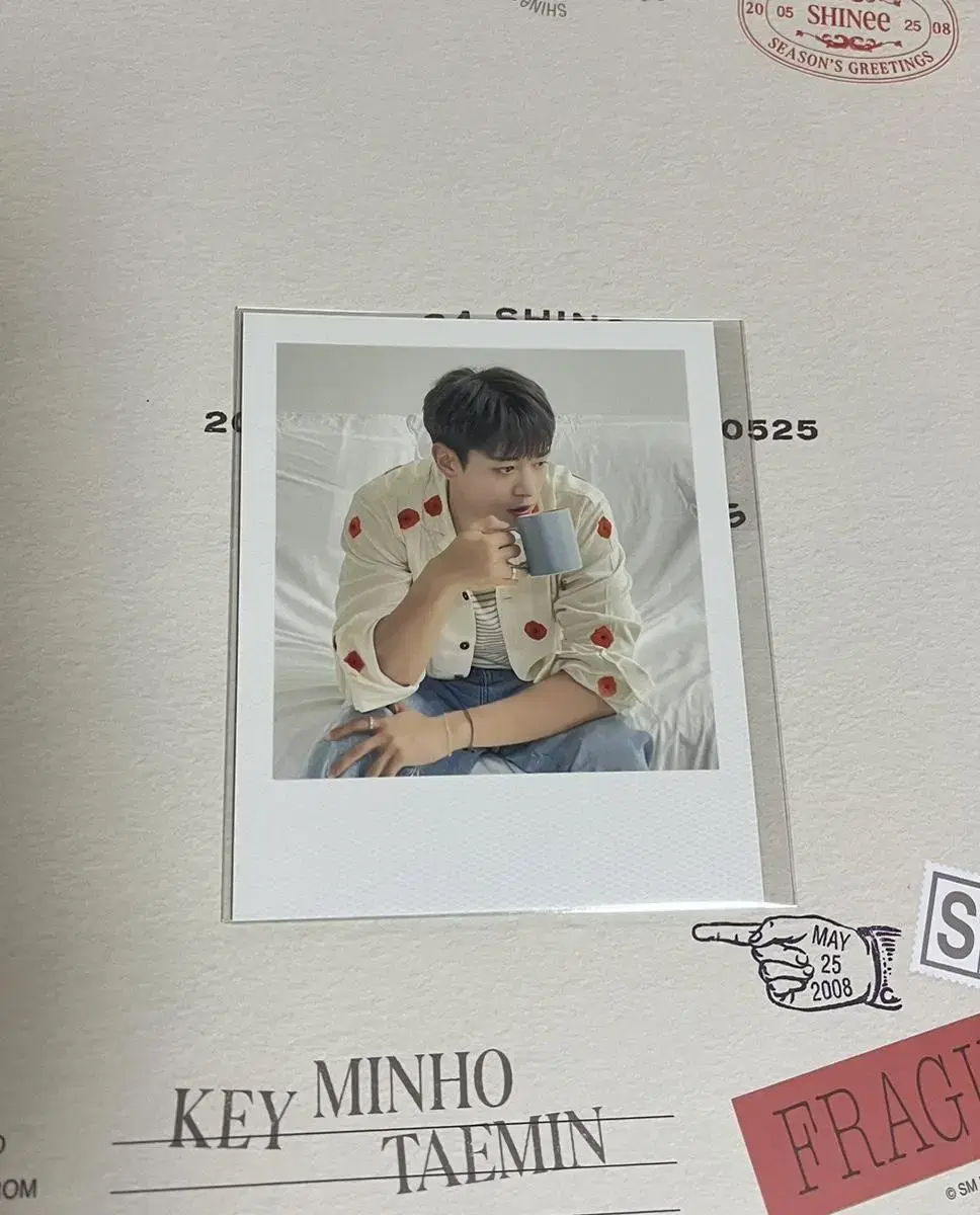 Shinee seasons greetings minho pola sealed WTS