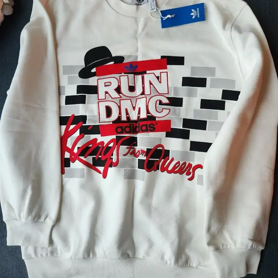 아디다스 X Run DMC 복각 스웻셔츠