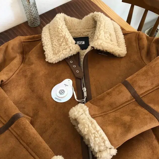 [S] 어반스터프 무스탕 USF SUEDE MOUTON JACKET