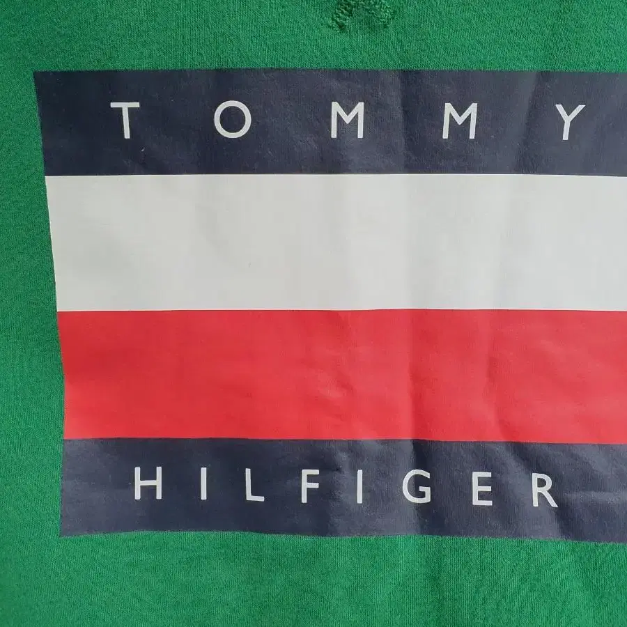 TOMMY HILFIGER 타미 힐피거 남녀공용 내부융기모 맨투맨