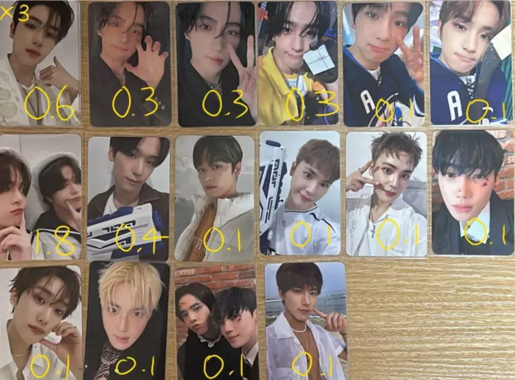 The Boyz photocard wts