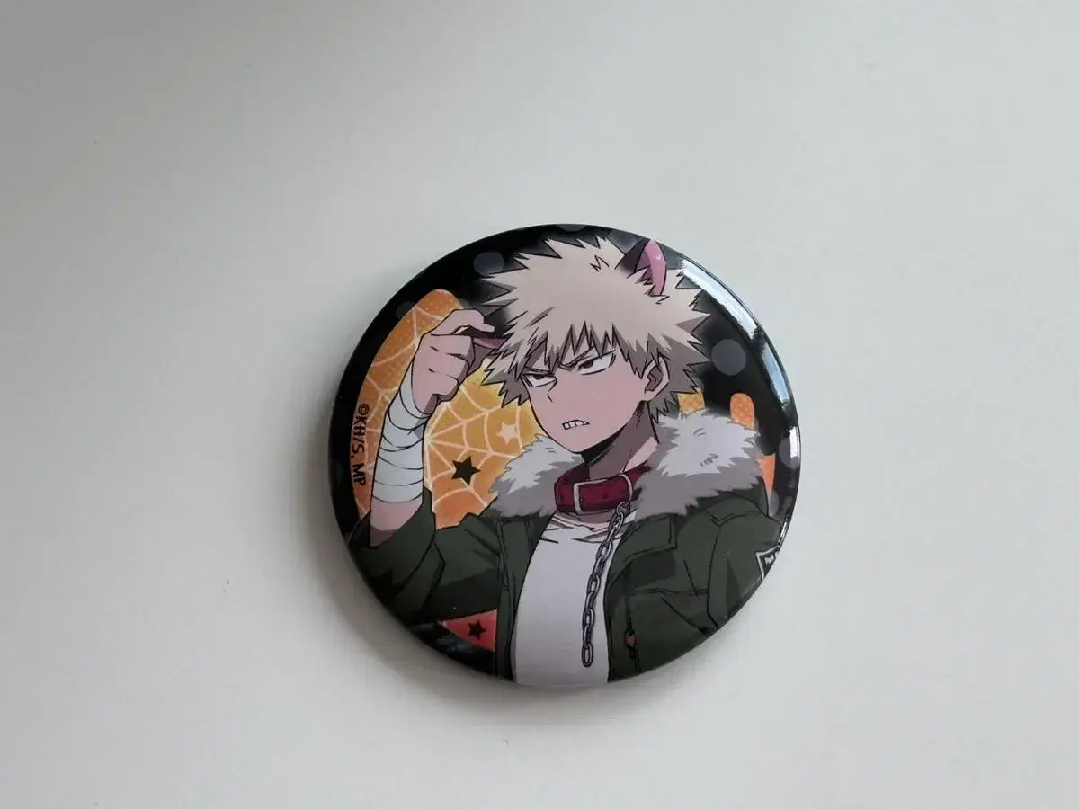 Bakugo Halloween Cosplay Badge Hiroaka