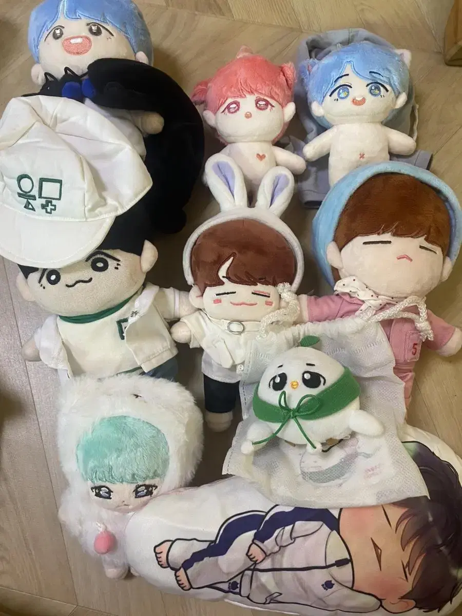 btsnam junho seokseokjin yoon ki tae hyungjungkook jiminbusuga doll sell wts