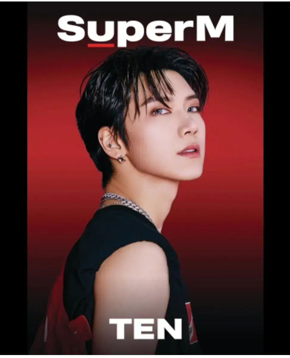 SuperM ten Fabric poster (simply unsealed)