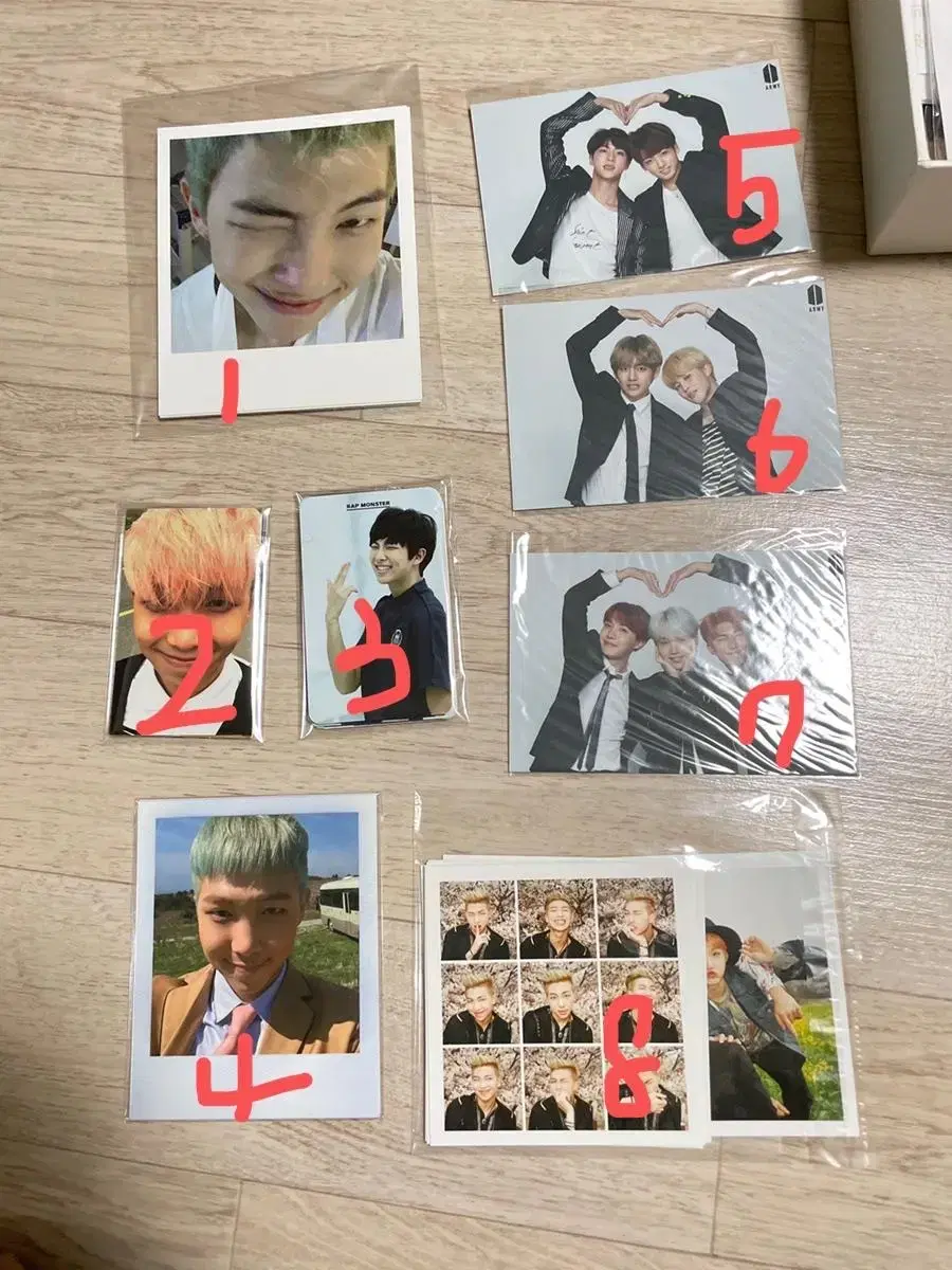 Bangtan AlbumPoca Amibus photocard Collection