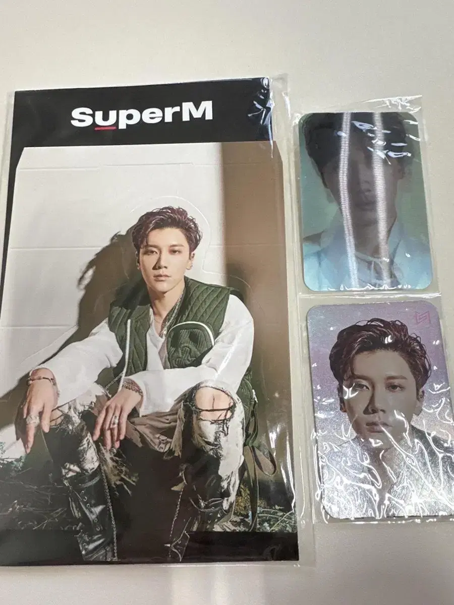 SuperM ten hologram Photocard Set Unsealed