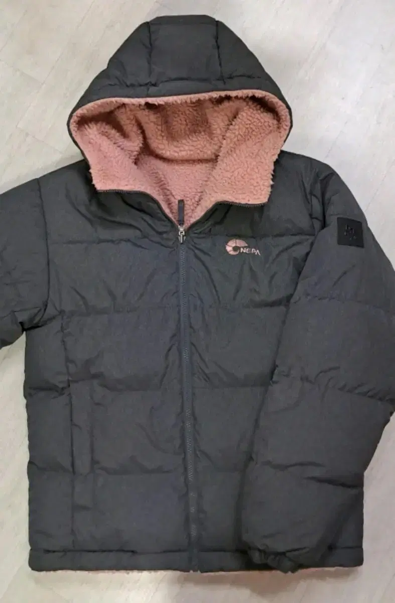 Nepa.Reversible Hoodie & Goose Padded Women95M