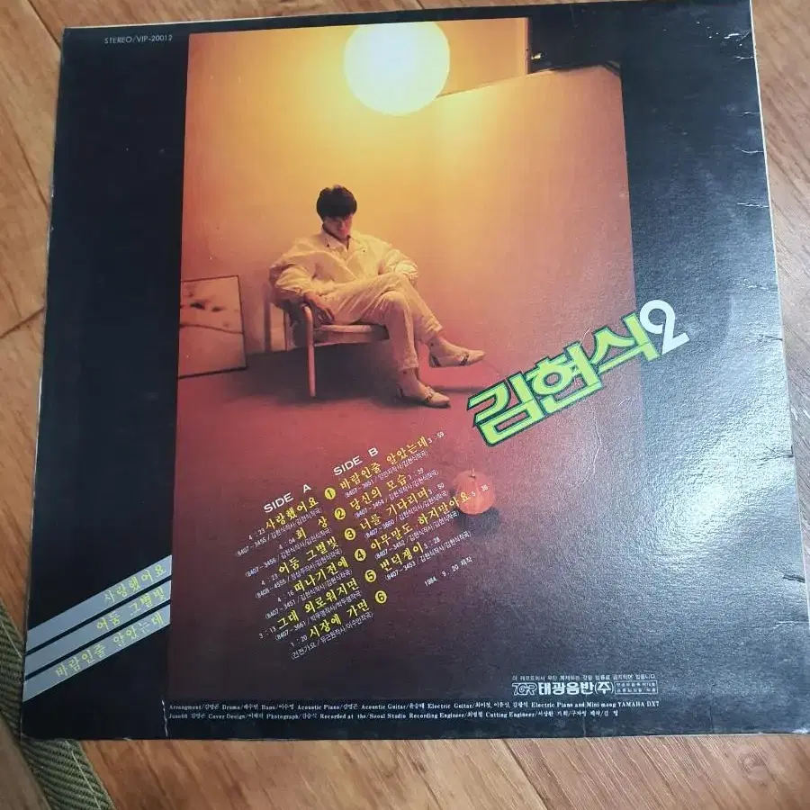 김현식2집 lp.