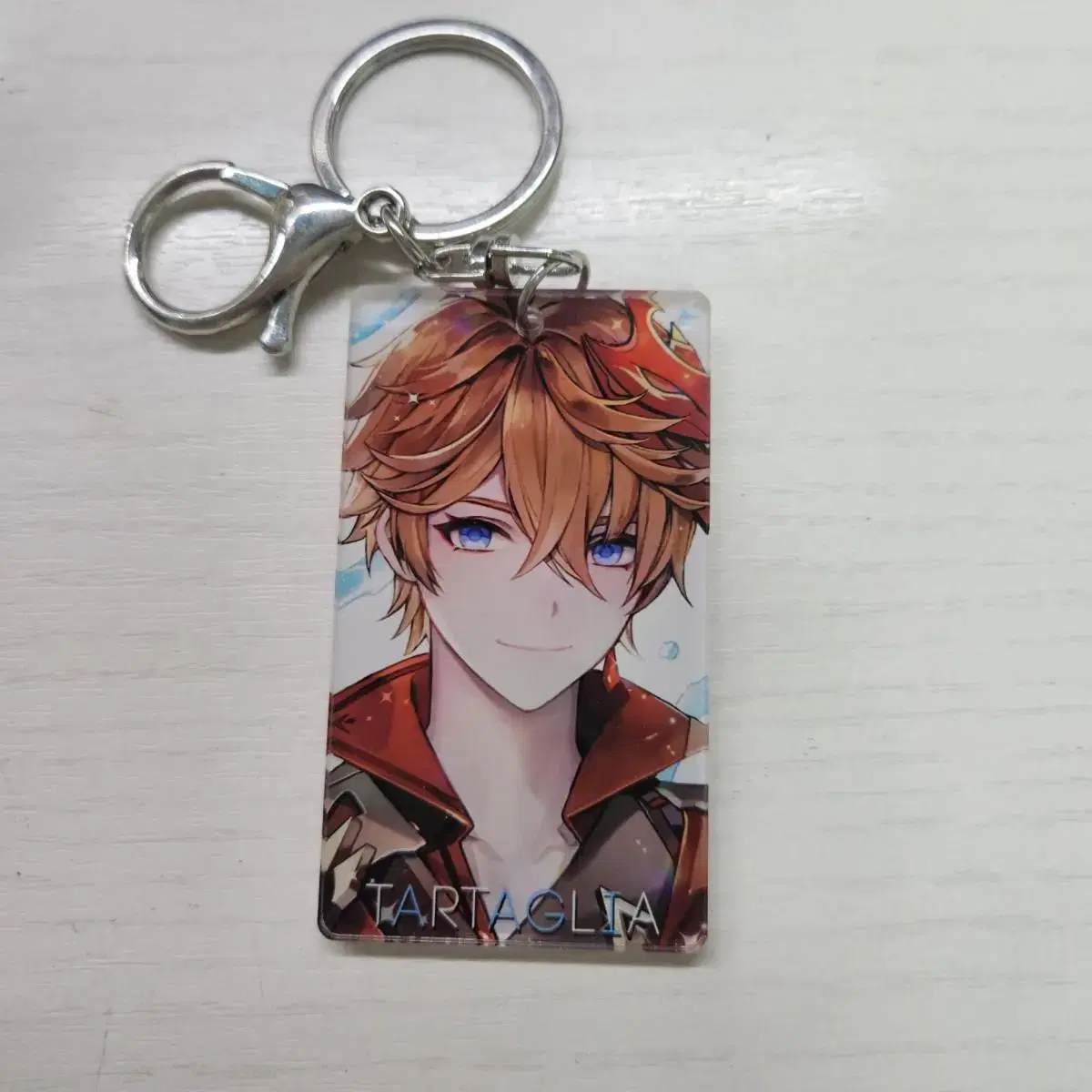 Genshin Impact Tartaglia Acrylic Keyring