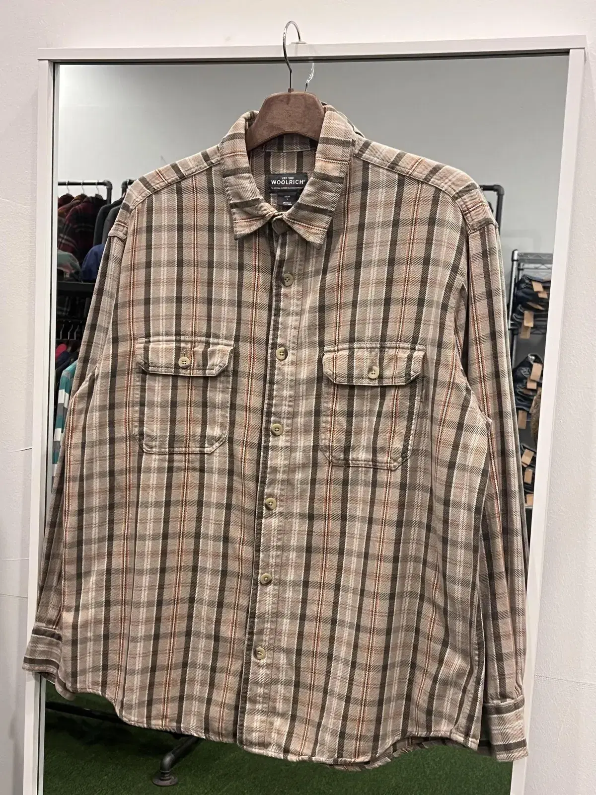 Woolrich 울리치 플란넬 체크 셔츠