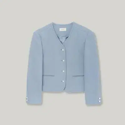 아카이브제이투유 pearl blair jacket pastel blue