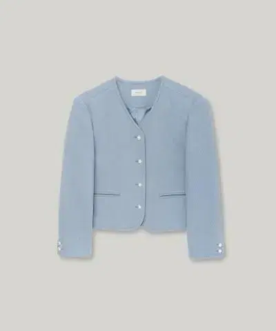 아카이브제이투유 pearl blair jacket pastel blue