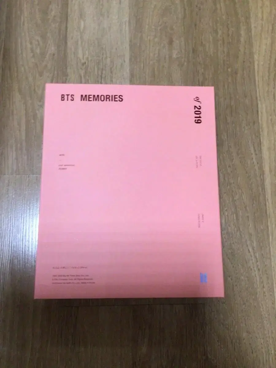 BTS 2019 Memories Photocard Included