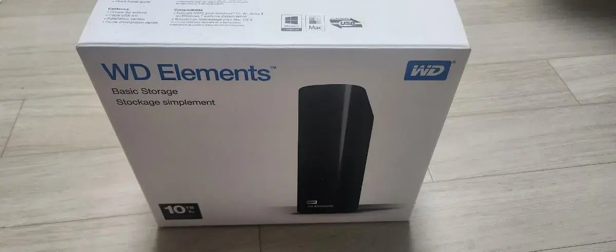 WD Elements 10tb 외장하드