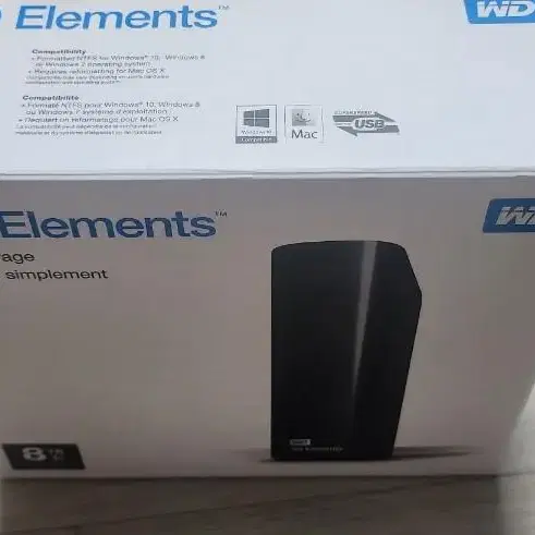 WD Elements 10tb 외장하드