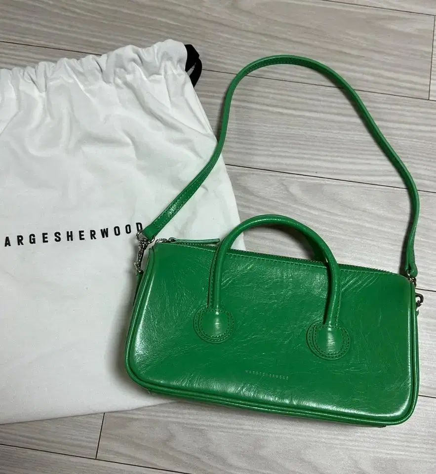 Marshmallow Zipper Bag Green