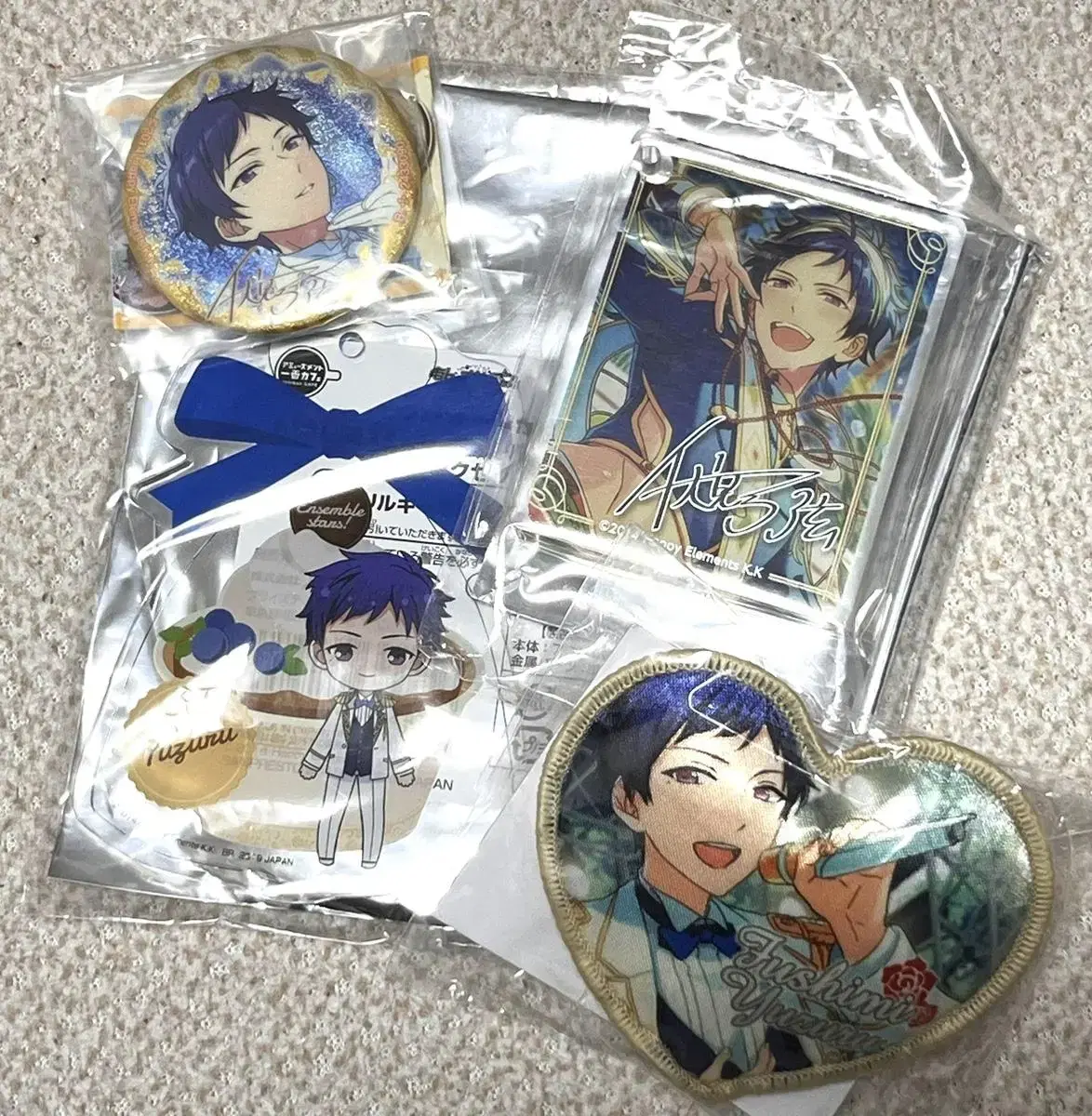 (Anstar) Yuzuru Capsule Can Badge Korota Ichibankafe Acrylic