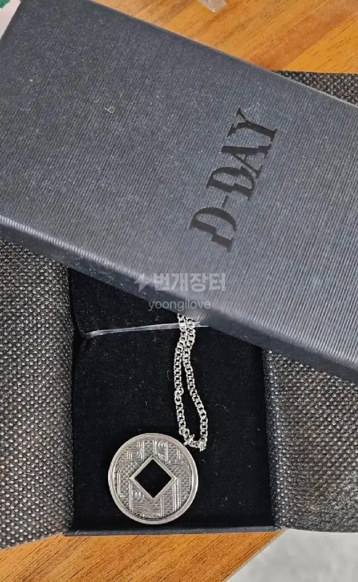 BTS suga agustd postcard necklace