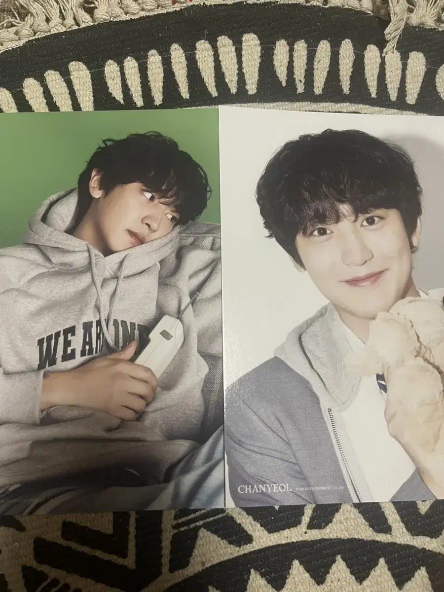 Exo chanyeol seasons greetings A4 poster WTS