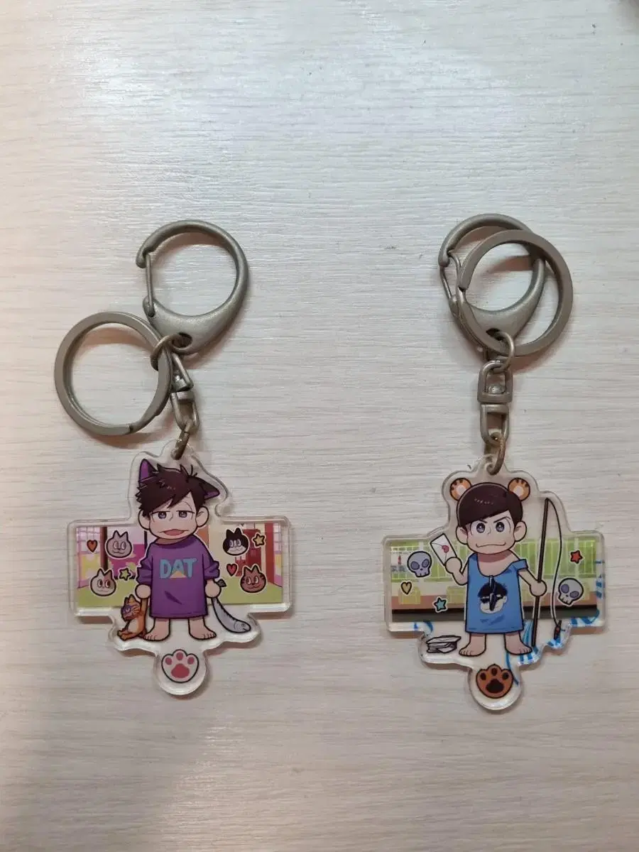 Osomatsu Prize keyring (Ichimatsu Karamatsu)