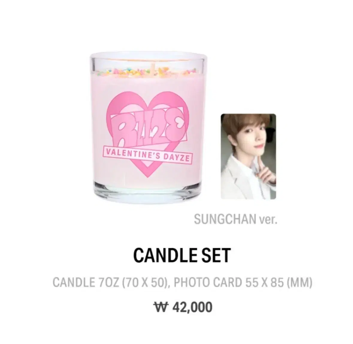 Rize Valentine Candle