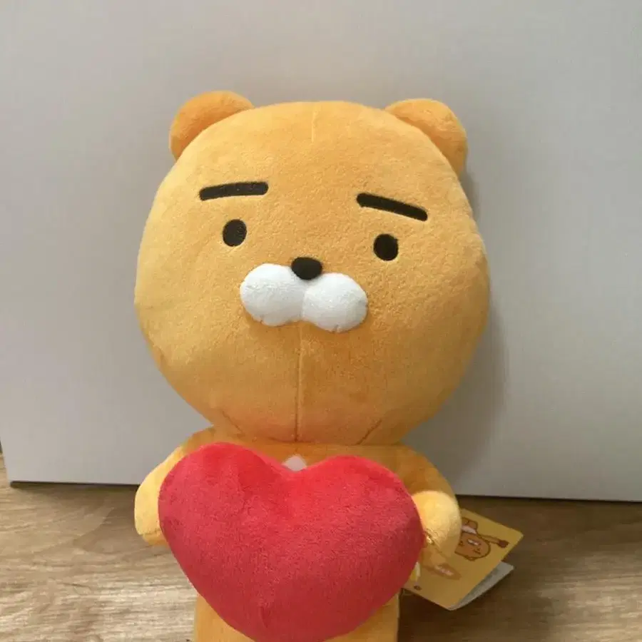 라이언 하트 인형 27cm