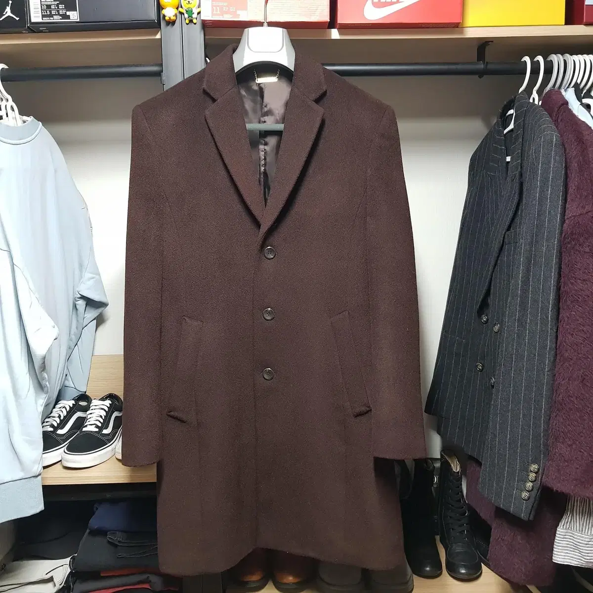 Men's soft cashmere coat from Panikale 95