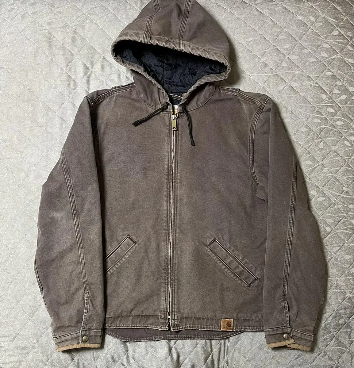 Vintage Calhart Active Hoodie Zip Up Detroit Santa Fe