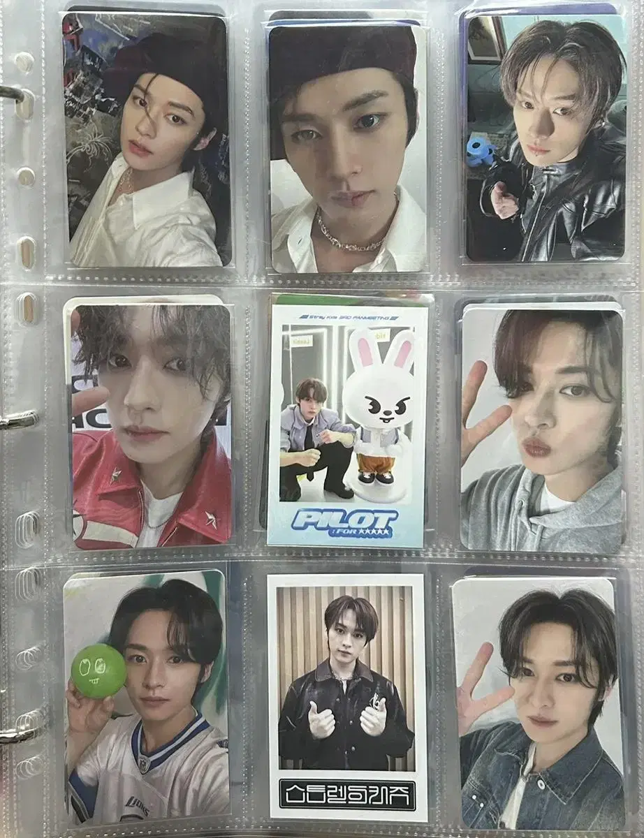 Straykids lee know photocard binder