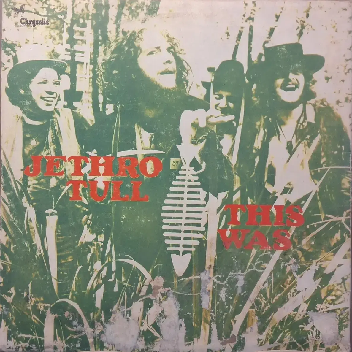 미국원반/초판/Jethro Tull - This Was LP