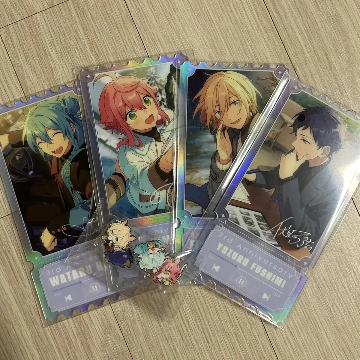 Angsta 3rd Anniversary acrylic Tickets Pine Wataru Eiichi