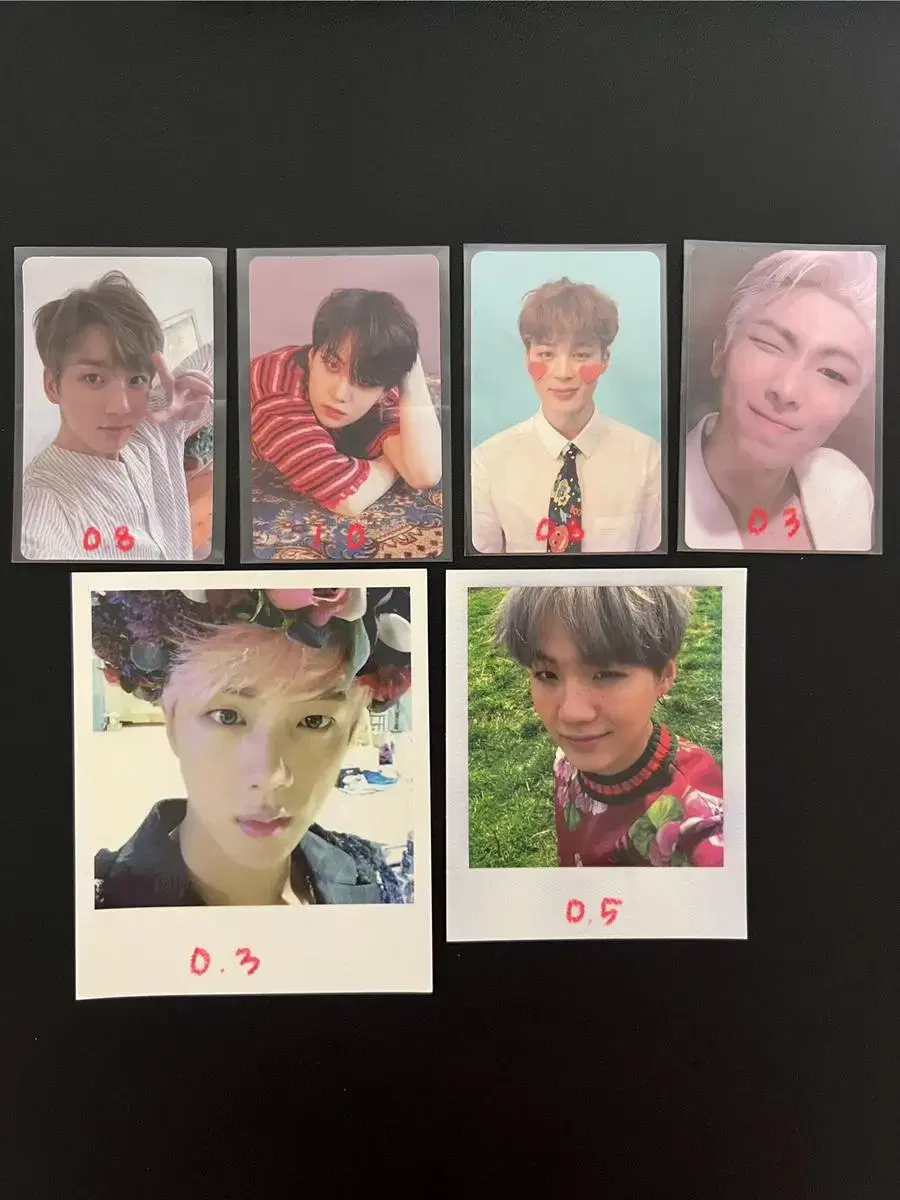 BTS jungkook suga jimin rm jin photocard WTS