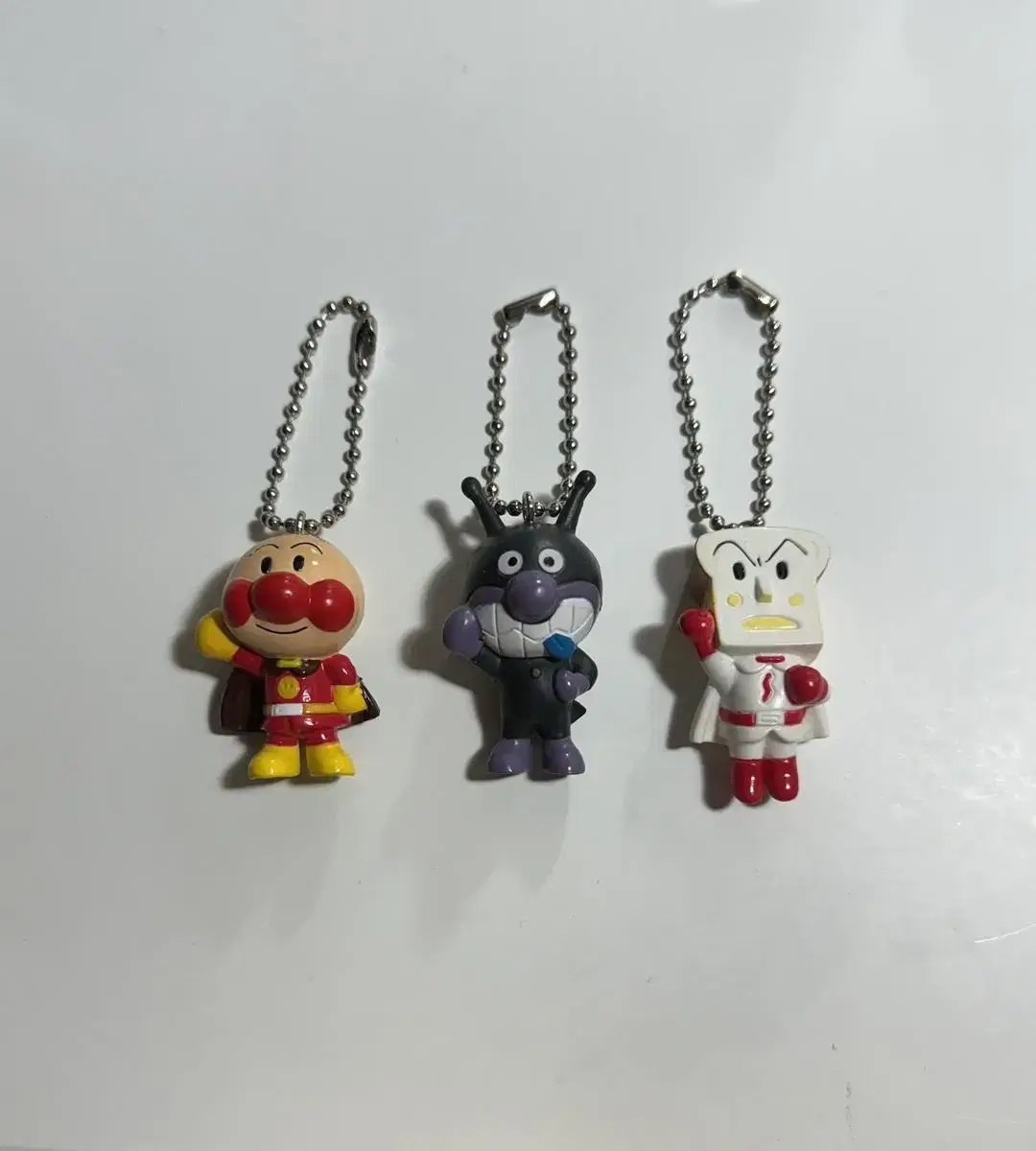 Classic!!!! Anpanman, Germ Man, Shokupanman, Keyring