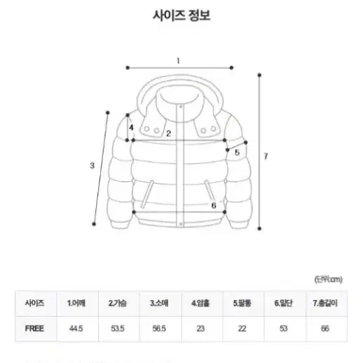 3번정도착용)폭스퍼 벨티드 숏패딩 블랙