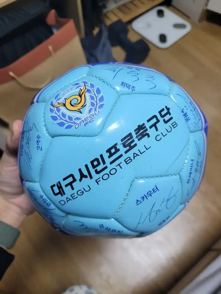 2014 Daegu FC Player Signed Ball