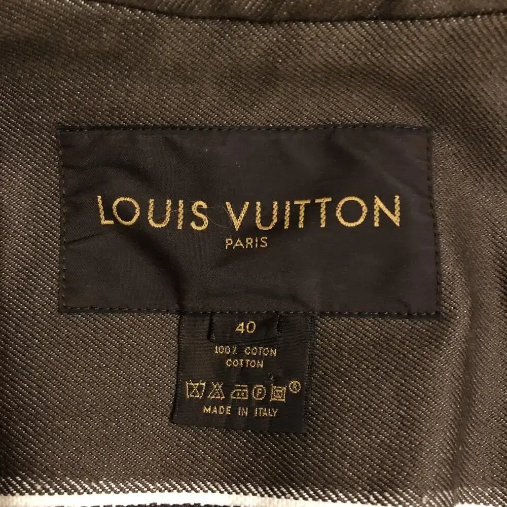 LOUIS VUITTON 루이비통 셀비지 데님재킷(코튼)40 사이즈