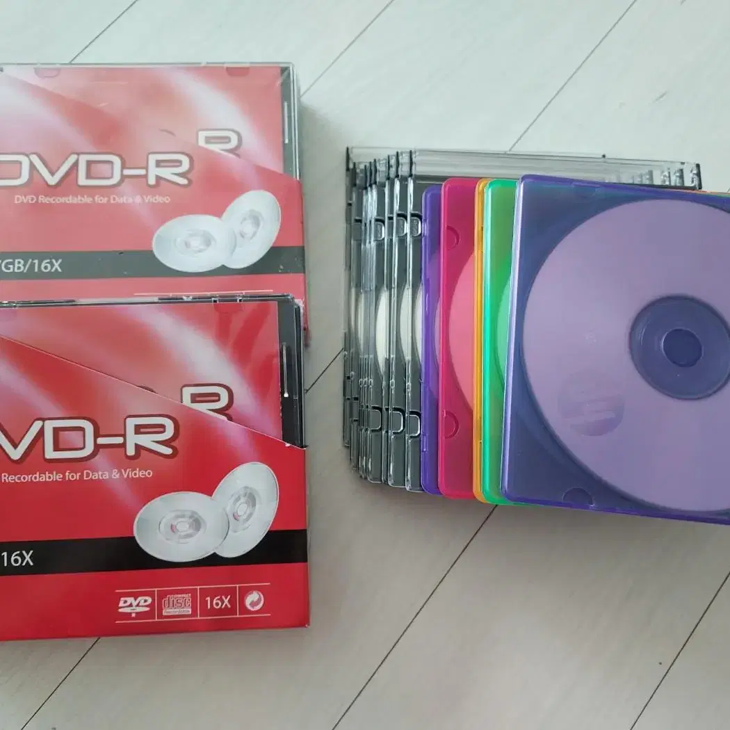 공 DVD-R, 공 CD-R