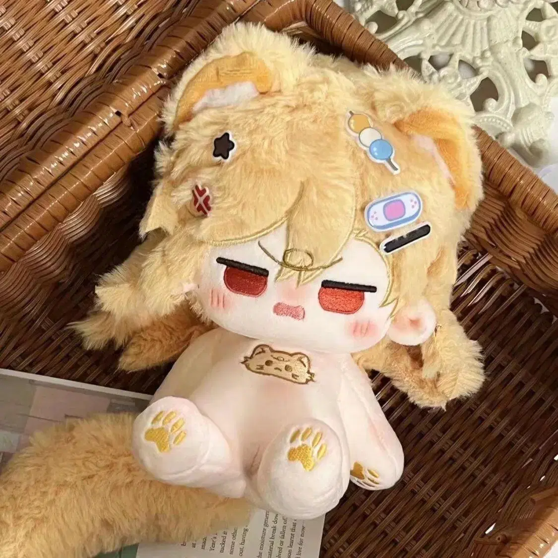 [Free Shipping] Genshin Impact I'm Angry Kabe 20cm Plush Doll