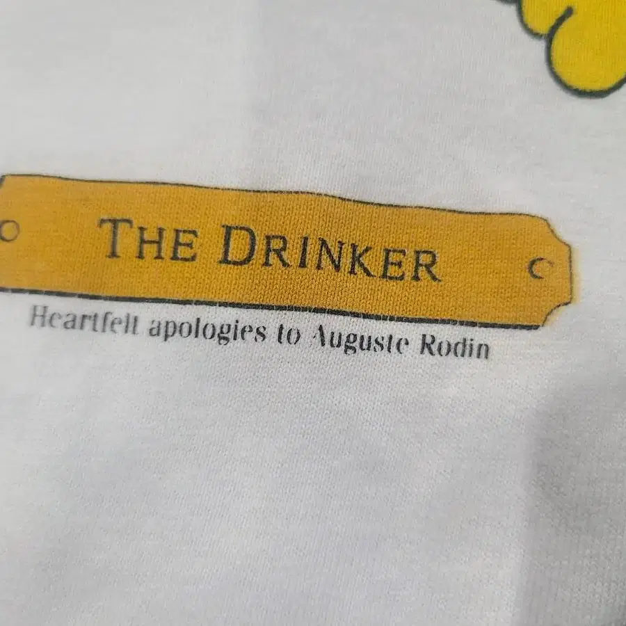 1995 THE SIMPSONS THE DRINKER 심슨 빈티지티셔츠